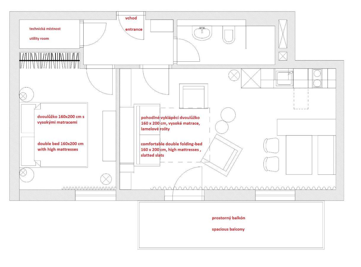 Apartman Plesivec U Sjezdovky أبيرتامي المظهر الخارجي الصورة